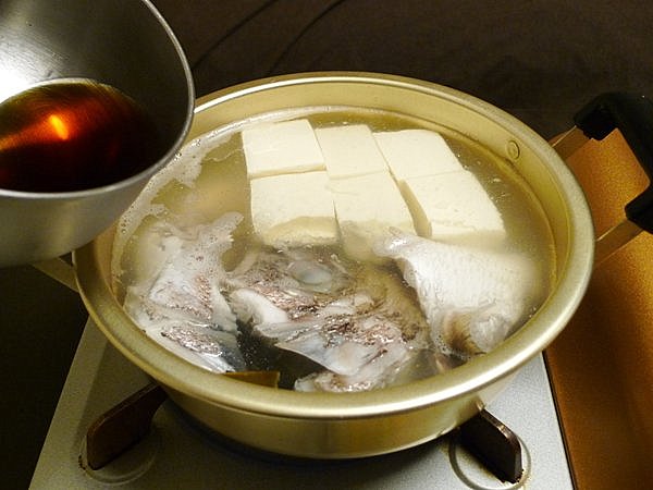 鯛の湯豆腐の作り方（4）