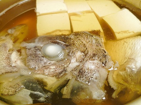 鯛の湯豆腐