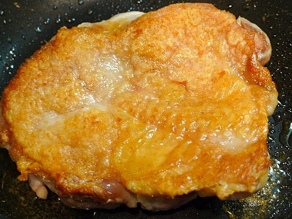 鶏ももやきおろしポン酢の作り方（2）