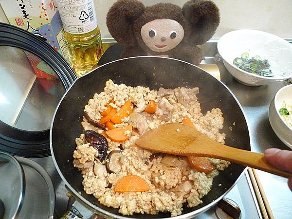 炒り豆腐の作り方（4）