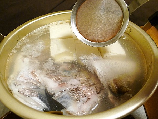 鯛の湯豆腐の作り方（3）