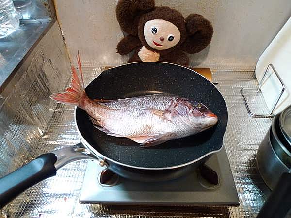 鯛とタケノコの炊き込みご飯