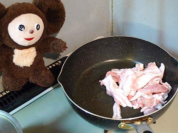 豚肉とナスのしょうが焼き 作り方