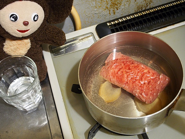 豚肉のわかめスープ