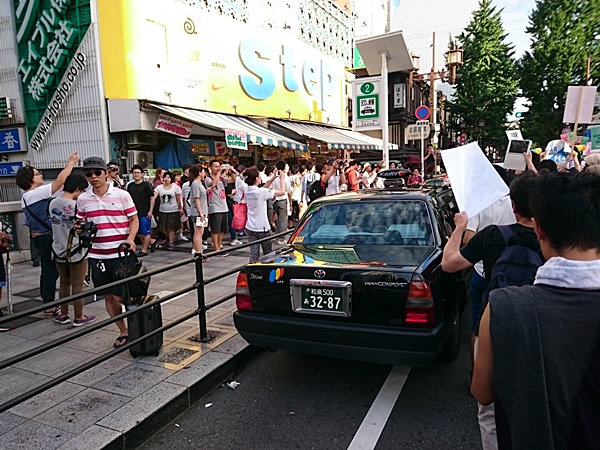 7･19 SEALDs KANSAI戦争法案反対・大阪デモ