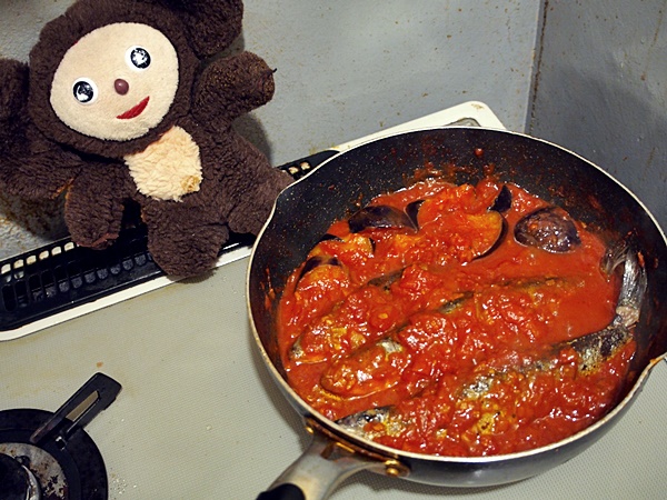いわしトマト煮 作り方