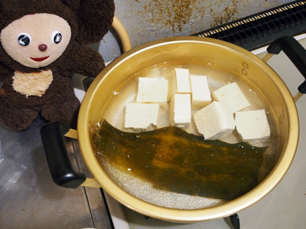 小鯛の湯豆腐 作り方