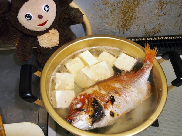 小鯛の湯豆腐 作り方
