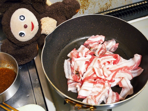豚肉のニラ玉 作り方