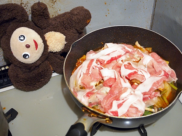 豚肉とかぶのキムチあんかけ煮 作り方