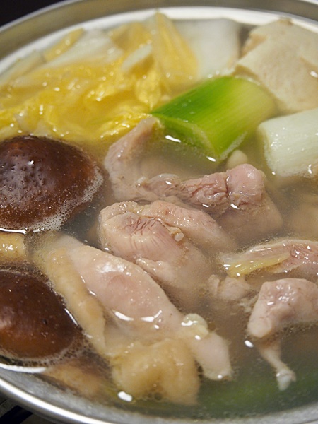 中華風・鶏の水炊き