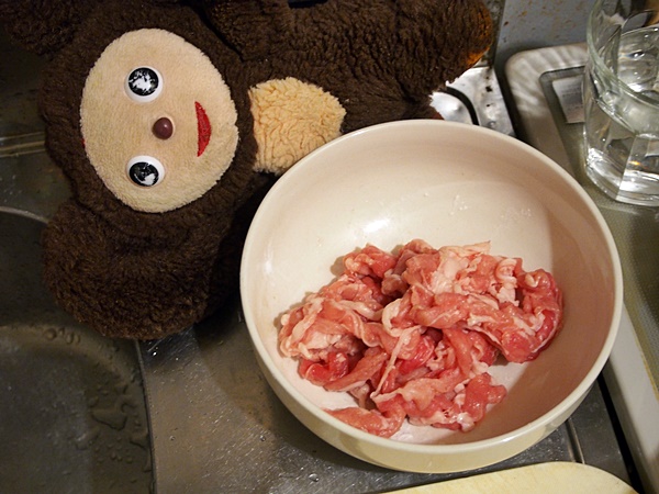 豚肉と小松菜のあんかけ焼きそば 作り方