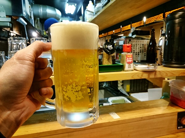 博多食堂・濃麻呂 生ビール
